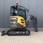 Graafmachine 2,5 ton